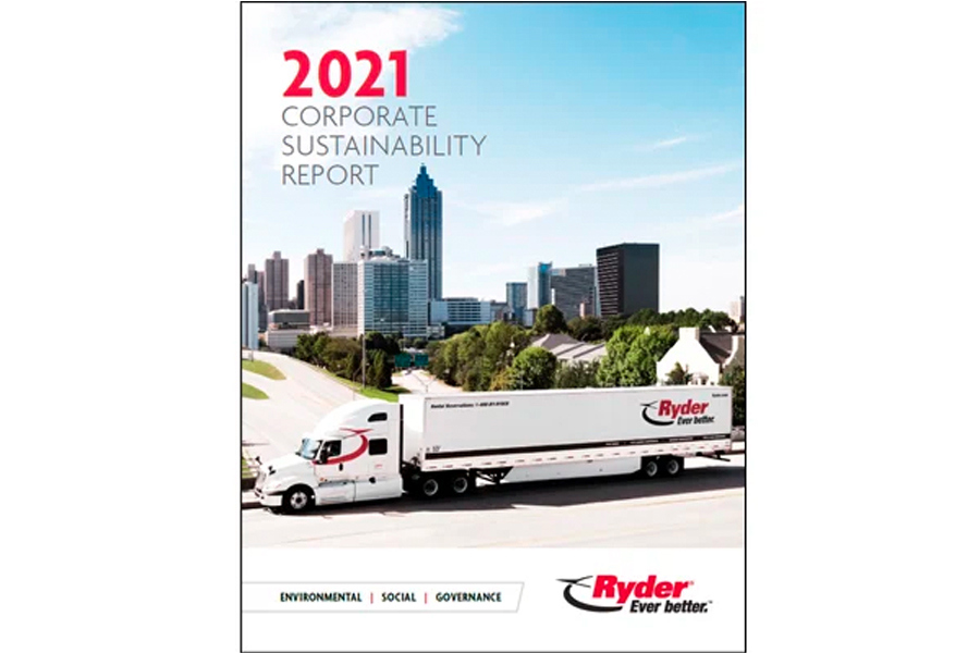 ryder 2021 sustainability report