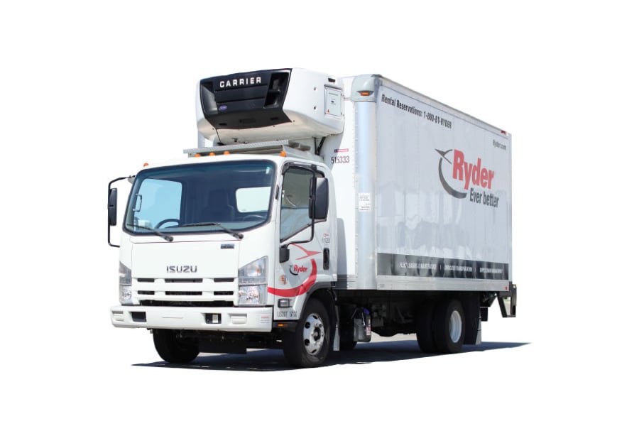 refrigerated box truck rentals